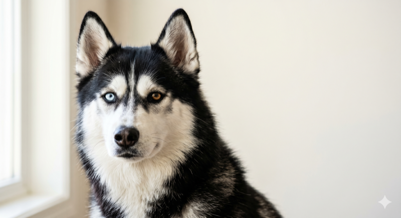 Double coat — Husky